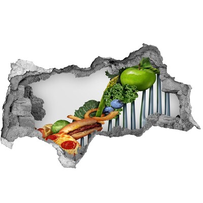 Lyuk 3d fali matrica A kulináris világ a falak mögött