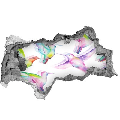 Lyuk 3d fali matrica Kolibrik