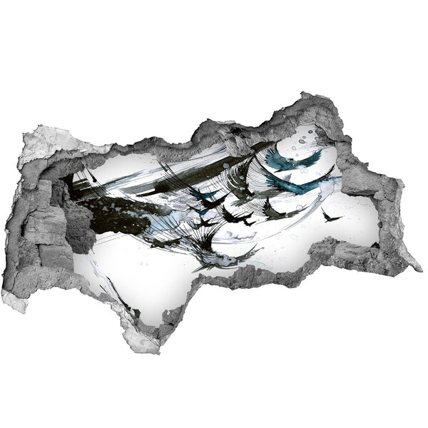 Lyuk 3d fali matrica Modern absztrakció egy lyukban