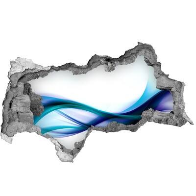 Lyuk 3d fali matrica Egy hullám egy betonlyukban