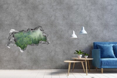 Lyuk 3d fali matrica Rejtélyes erdő