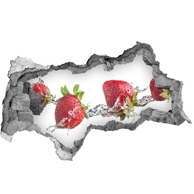 Lyuk 3d fali matrica Eper és víz