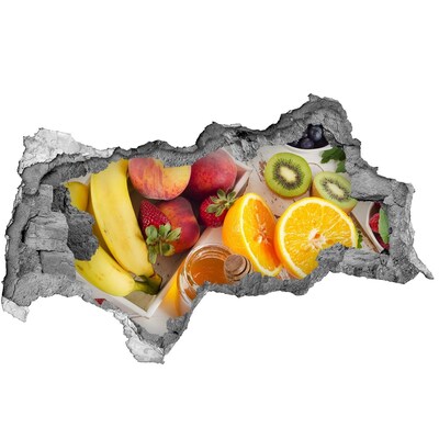 Lyuk 3d fali matrica Gyümölcsparadicsom mézzel