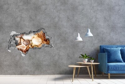 Lyuk 3d fali matrica Lyuk a falban karácsonyi díszek