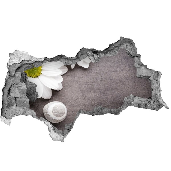 Lyuk 3d fali matrica Virágos álom betonban