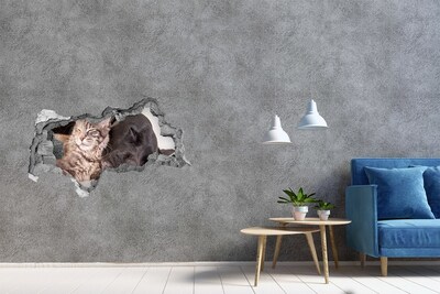 Lyuk 3d fali matrica Egy édes pillanat a barátságból