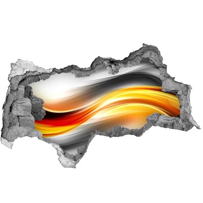 Lyuk 3d fali matrica Áttörés a beton színeiben