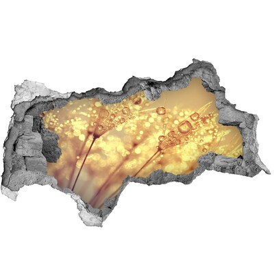 Lyuk 3d fali matrica Aranyló rétek a napfényben