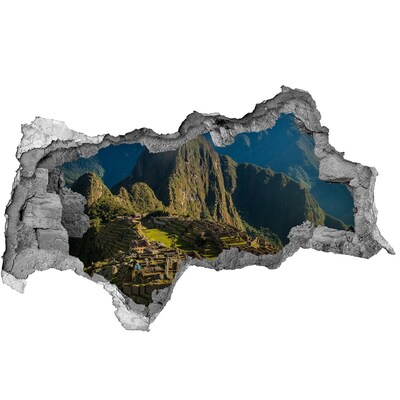 Lyuk 3d fali matrica Inka emlékművek Machu Picchuban