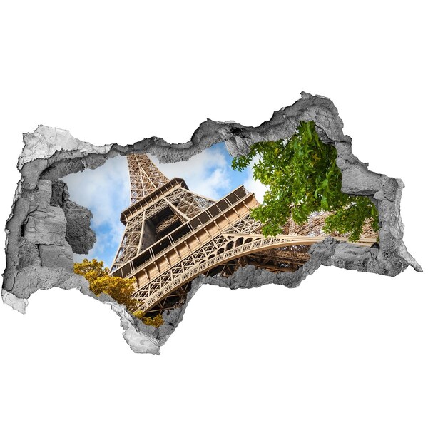 Lyuk 3d fali matrica Az Eiffel-torony Párizsban