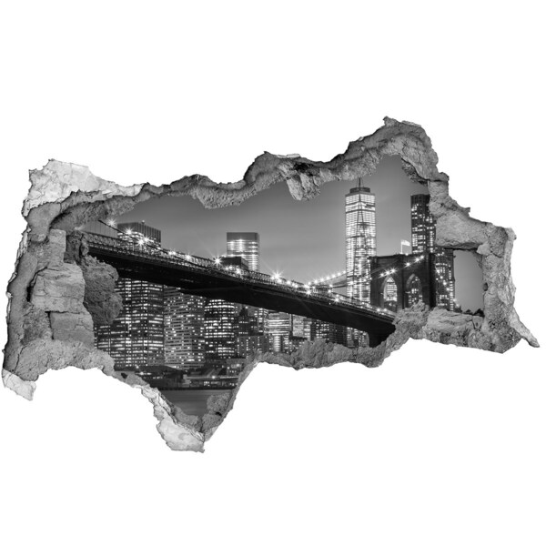Lyuk 3d fali matrica New York-i híd