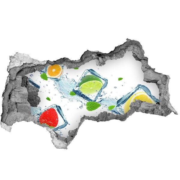 3d-s lyukat fali matrica Rózsaszín szőrme