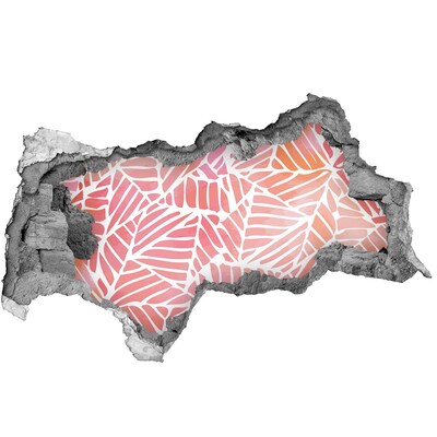 3d-s lyukat fali matrica Trópusi levélminta