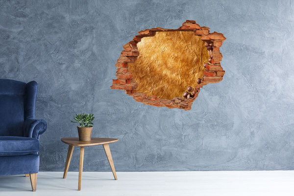 3d fali matrica lyuk a falban Aranylyuk a falban