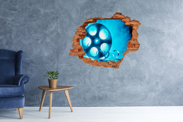 3d fali matrica lyuk a falban Mozi akcióban