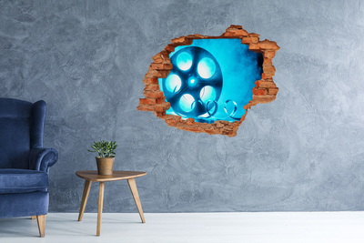 3d fali matrica lyuk a falban Mozi akcióban