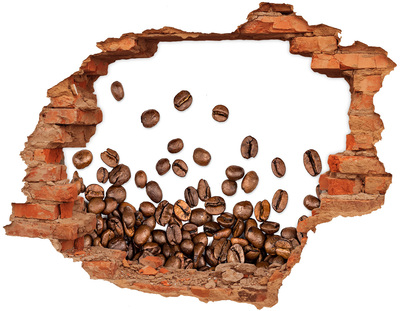 3d fali matrica lyuk a falban Kávébab
