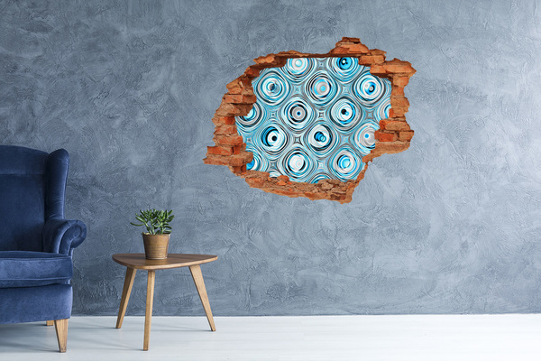 3d fali matrica lyuk a falban Fraktál grafika
