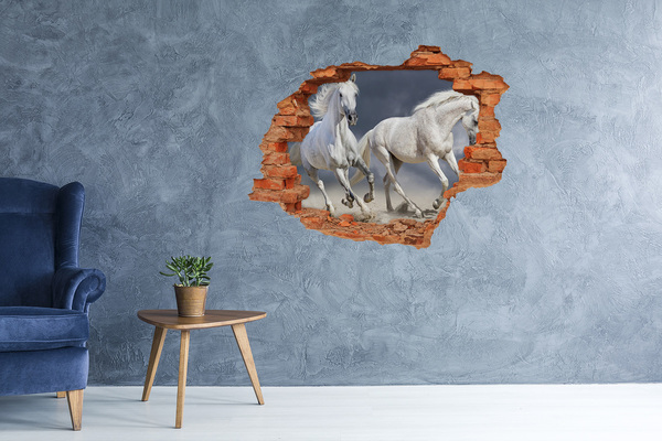 3d fali matrica lyuk a falban White horse beach