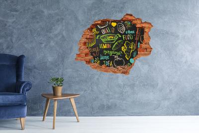 3d fali matrica lyuk a falban Konyhai inspirációk