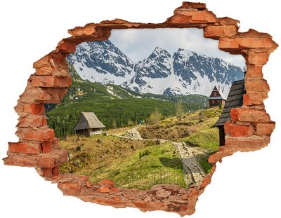 3d fali matrica lyuk a falban Hale tatry