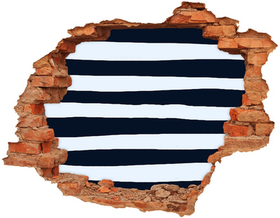 3d fali matrica lyuk a falban Áttörés a tenger mélyére