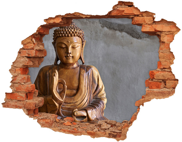 3d fali matrica lyuk a falban Buddha a romos falban