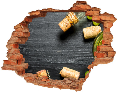 Lyuk 3d fali matrica Bor és szőlő