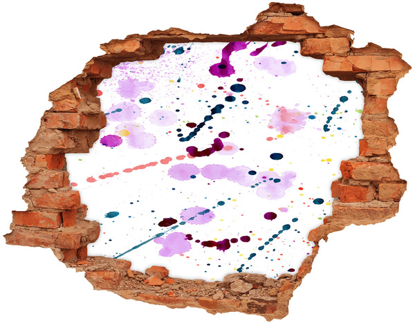 Lyuk 3d fali matrica Absztrakt foltok