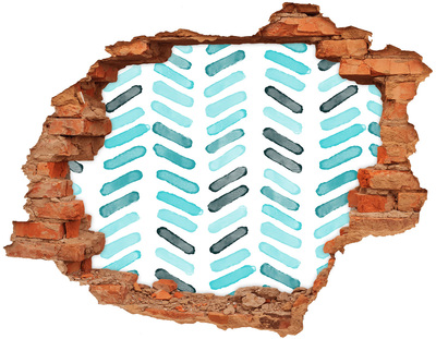 Lyuk 3d fali matrica Modern stílusú belső tér