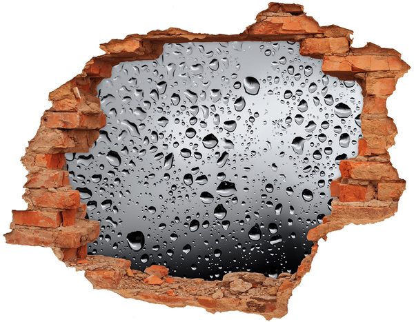 Lyuk 3d fali matrica Tükörkép a vízben