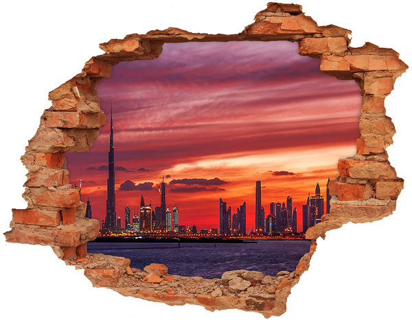 Lyuk 3d fali matrica Naplemente Dubai felett