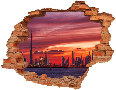 Lyuk 3d fali matrica Naplemente Dubai felett