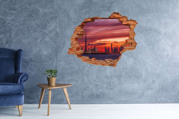 Lyuk 3d fali matrica Sunset dubai