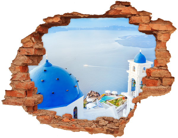 Lyuk 3d fali matrica Santorini, görögország