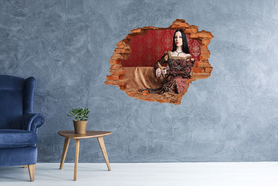 Lyuk 3d fali matrica Hercegnő a romokban