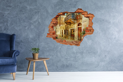 Lyuk 3d fali matrica Romos ház festői környezetben