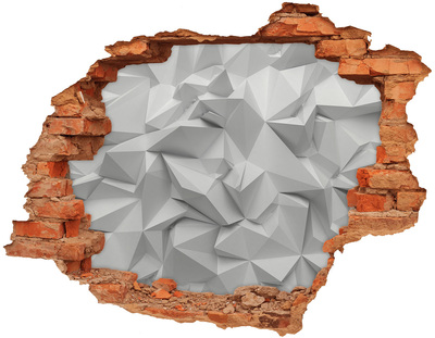 3d-s lyuk vizuális effektusok matrica Modern lyuk a falban