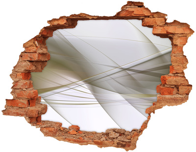 3d-s lyuk vizuális effektusok matrica Modern tér betonban