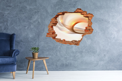 3d-s lyuk vizuális effektusok matrica Modern belsőépítészet