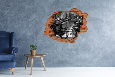 3d-s lyuk vizuális effektusok matrica Kerékpárcsatorna