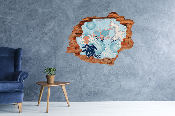 3d-s lyuk vizuális effektusok matrica A korallok víz alatti világa