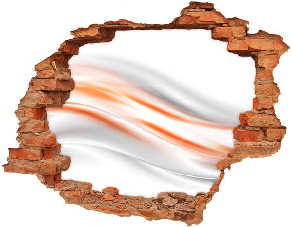 3d-s lyuk vizuális effektusok matrica Futurisztikus táj