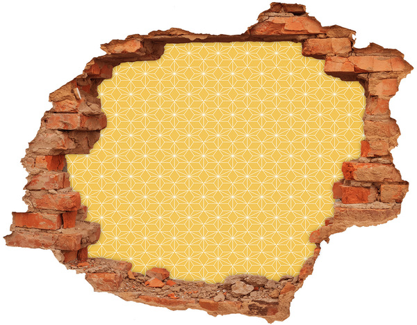 Fali matrica lyuk a falban Csillagok