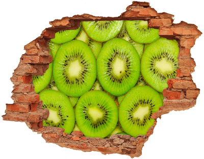 Fali matrica lyuk a falban Kiwi darabok a falban