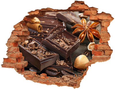 Fali matrica lyuk a falban Csokoládé élvezet