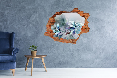 Fali matrica lyuk a falban Virágos illúzió betonban