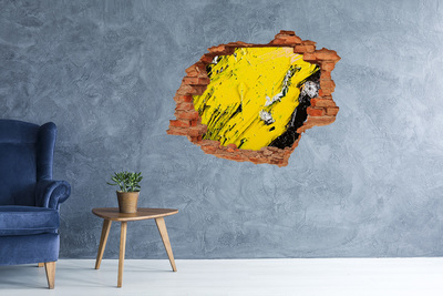 Fali matrica lyuk a falban Aranylyuk a betonban