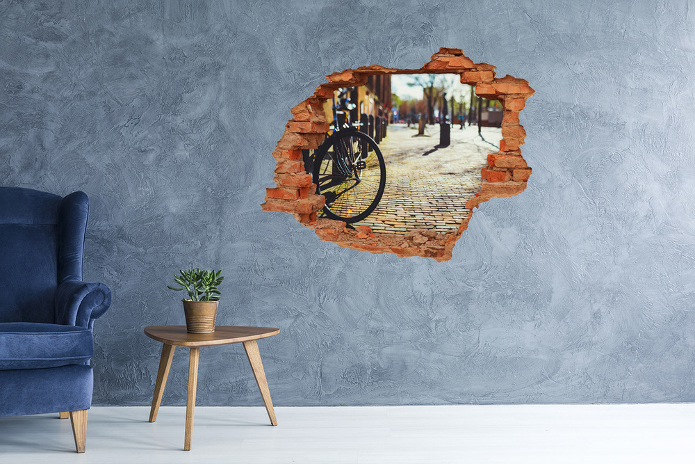 Fali matrica lyuk a falban Kerékpár amszterdam