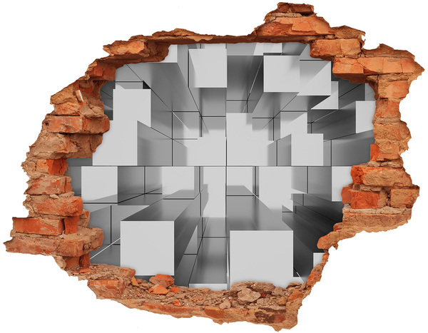 Fali matrica lyuk a falban Tér betonban